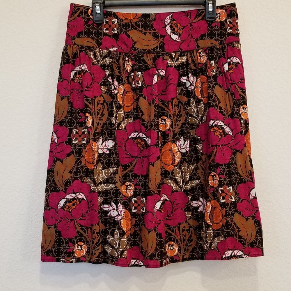 Fashion bug cotton, plus size pleated A-line skirt size 22